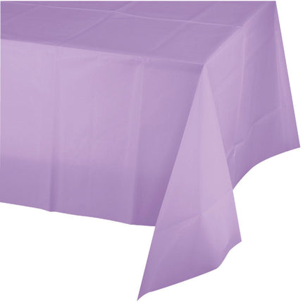 Lila Tafelkleed Plastic 2,74m van Creative Converting koop je bij Partywinkel