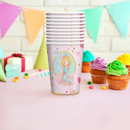 Princess Lillifee Cups, 250 ml, 8-pack