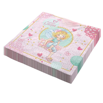 Princess Lillifee Napkins, 33 cm, 20-pack