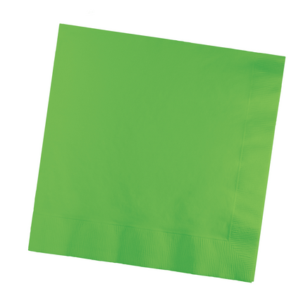 Lime Groene Servetten 3 - Laags 41cm 25st van Creative Converting koop je bij Partywinkel