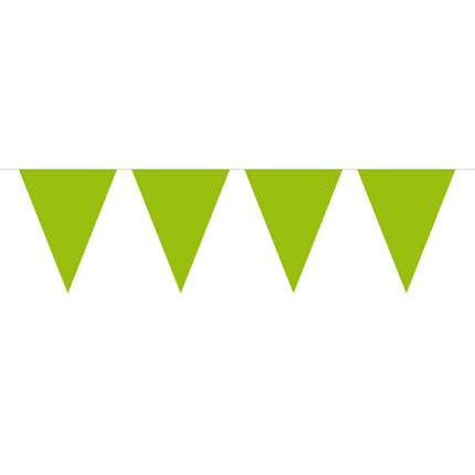 Lime Groene Vlaggenlijn 10m van Folat koop je bij Partywinkel