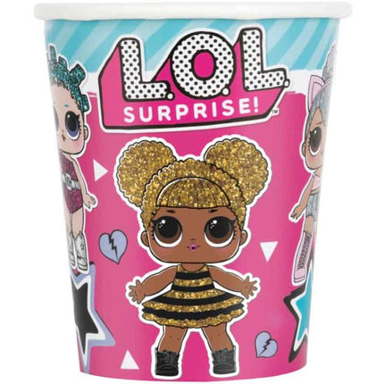 LOL Surprise Bekers 8st 266ml van Unique koop je bij Partywinkel