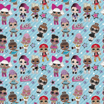 Lol Surprise Inpakpapier 1,52m van Unique koop je bij Partywinkel