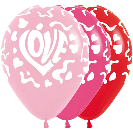 Love Ballonnen 30cm 25st van Sempertex koop je bij Partywinkel