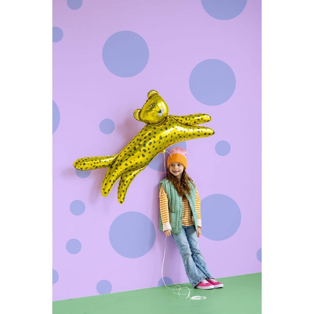 Luipaard Helium Ballon Leeg van Folat koop je bij Partywinkel