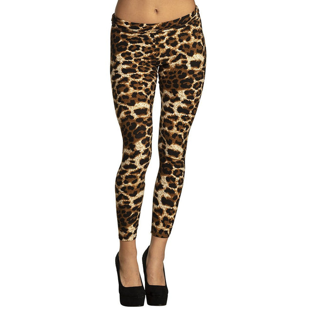 Luipaard Legging M van Boland koop je bij Partywinkel