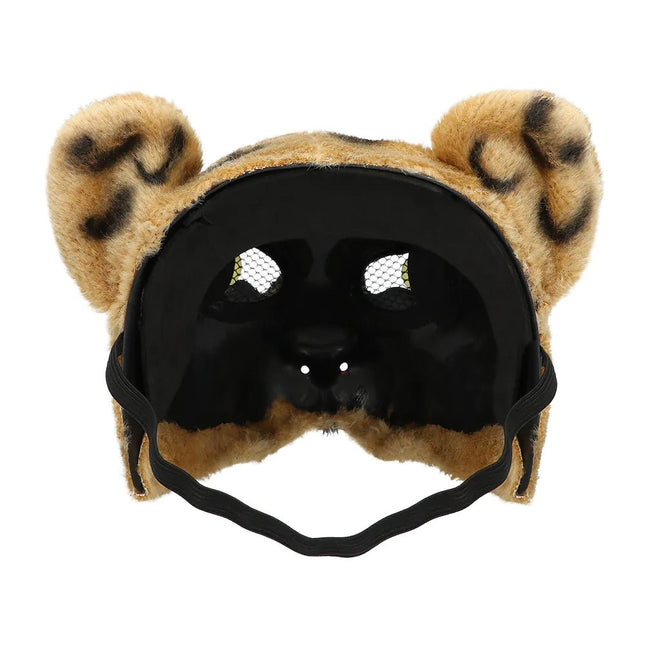 Luipaard Masker Pluche van Boland koop je bij Partywinkel