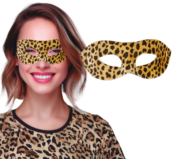 Luipaard Oogmasker van Fiestas Guirca koop je bij Partywinkel