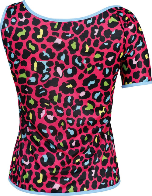 Luipaard Shirt Gekleurd Dames van Fiestas Guirca koop je bij Partywinkel