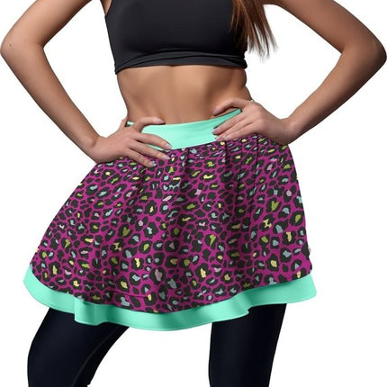 Luipaard Tutu Blauw Roze 40cm van Fiestas Guirca koop je bij Partywinkel
