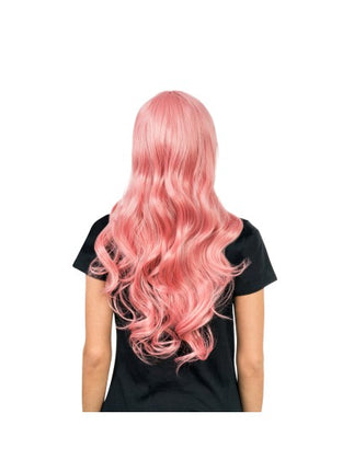 Luna Wig, Light Pink, 66 cm