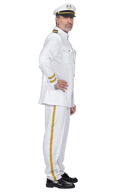Navy Kostuum Heren Officier 2 delig van Wilbers & Wilbers koop je bij Partywinkel