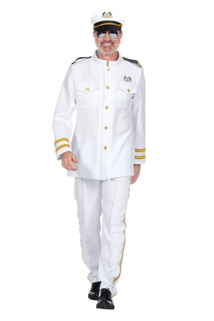 Navy Kostuum Heren Officier 2 delig van Wilbers & Wilbers koop je bij Partywinkel
