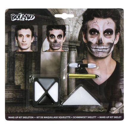 Make - Up Kit Doodskop van Boland koop je bij Partywinkel