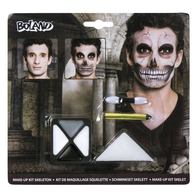 Make - Up Kit Doodskop van Boland koop je bij Partywinkel