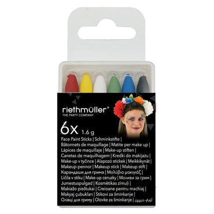 Make Up Sticks Halloween 6st van Riethmueller koop je bij Partywinkel