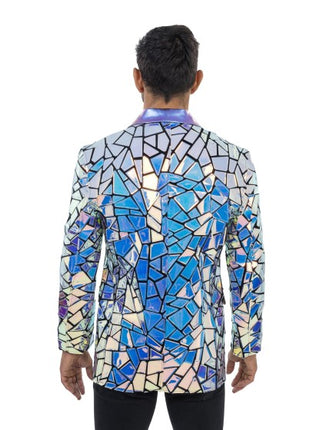 Men's Holographic Blazer