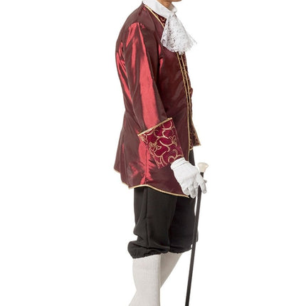 Markies Kostuum Luxe Rood van Wilbers & Wilbers koop je bij Partywinkel