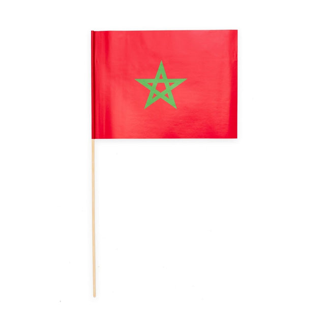 Marokko Vlag 10st van WeFiesta koop je bij Partywinkel