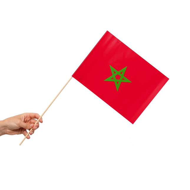 Marokko Vlag 10st van WeFiesta koop je bij Partywinkel