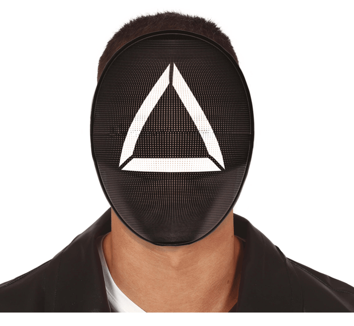 Masker Driehoek Zwart van Fiestas Guirca koop je bij Partywinkel
