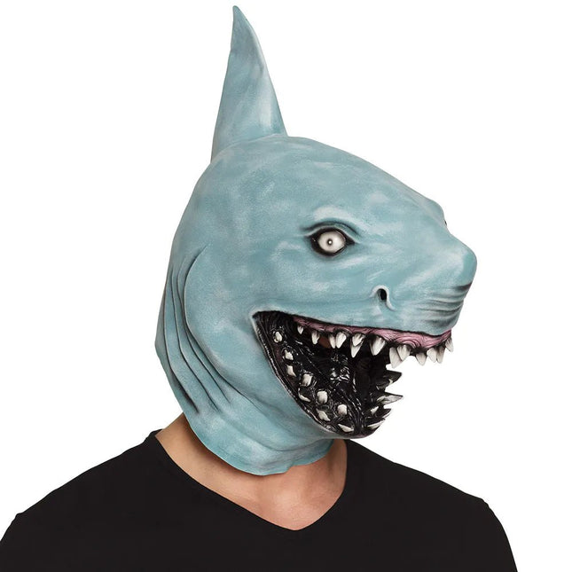 Masker Haai Latex van Boland koop je bij Partywinkel