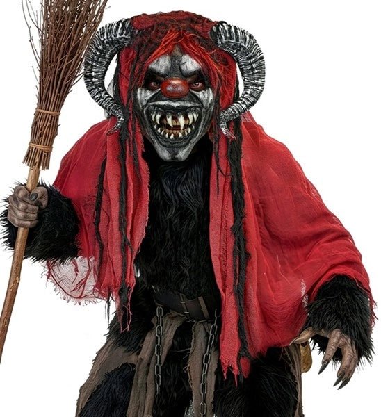 MASKER MET CAPE KRAMPUS van Widmann koop je bij Partywinkel