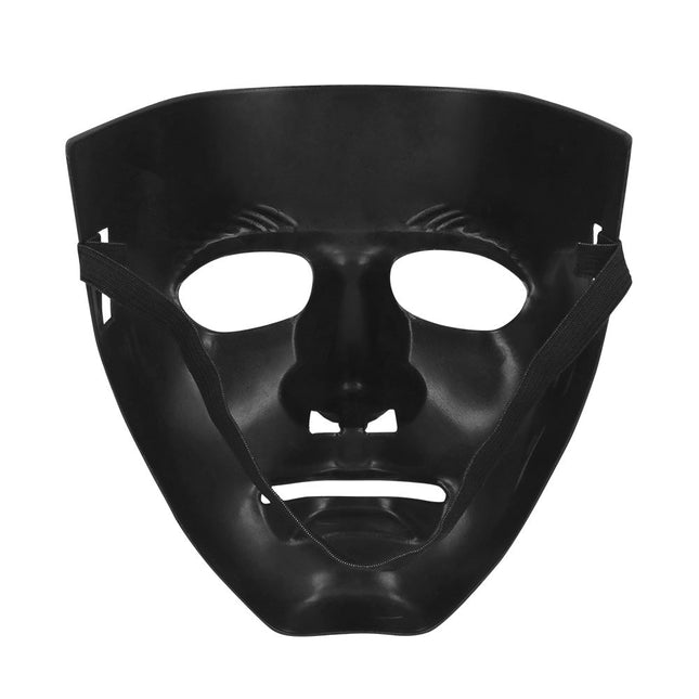Masker mime Theater zwart van Boland koop je bij Partywinkel