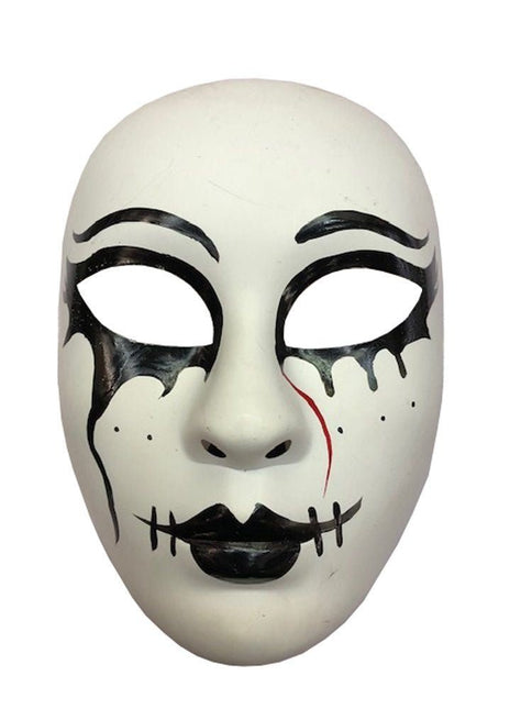 Masker Pierrot van Partychimp koop je bij Partywinkel