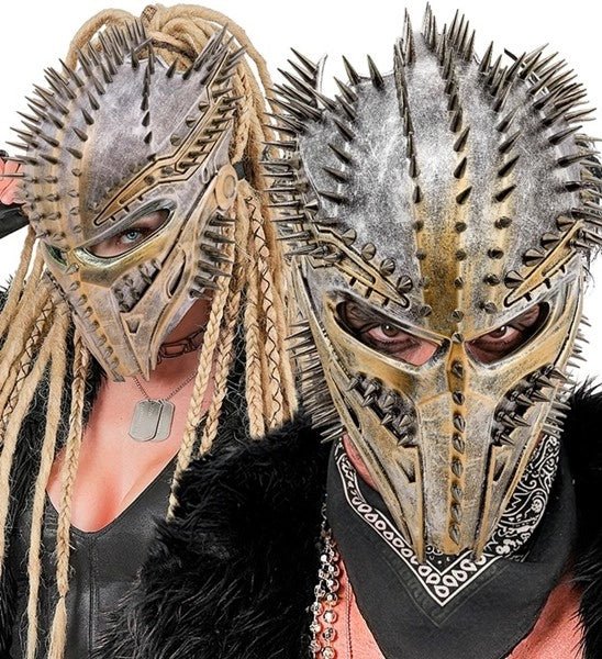 MASKER PUNTIG ALIEN ROOFDIER van Widmann koop je bij Partywinkel