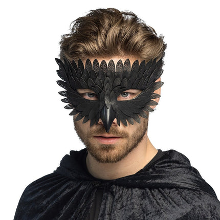 Masker Raaf van Boland koop je bij Partywinkel