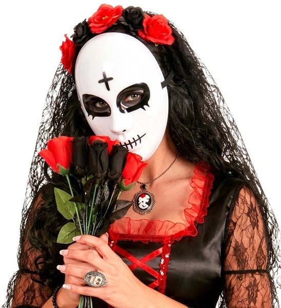 MASKER SATANISCH - HARD PLASTIC van Widmann koop je bij Partywinkel