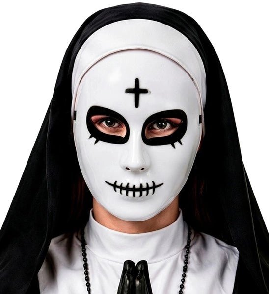 MASKER SATANISCH - HARD PLASTIC van Widmann koop je bij Partywinkel