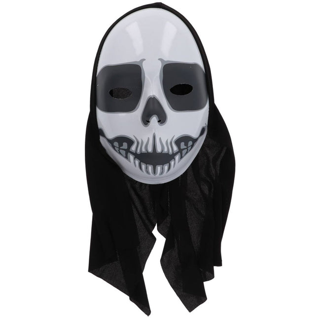 Masker Schedel Non Halloween Halloween BoOo! van Folat koop je bij Partywinkel