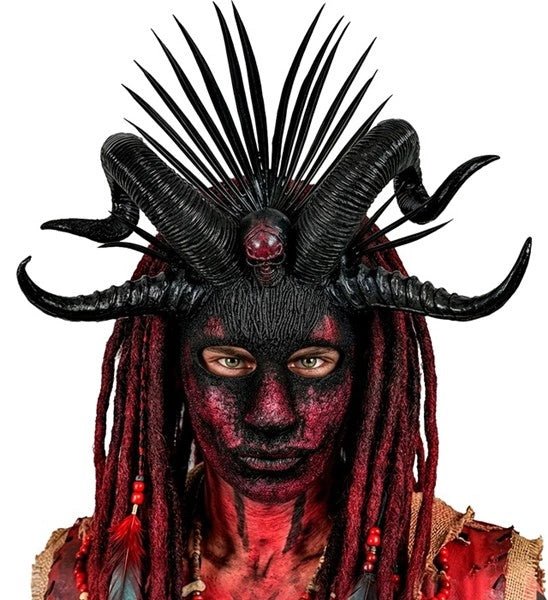 MASKER VOODOO PRIESTER van Widmann koop je bij Partywinkel