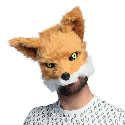 Masker Vos Half Pluchen van Boland koop je bij Partywinkel