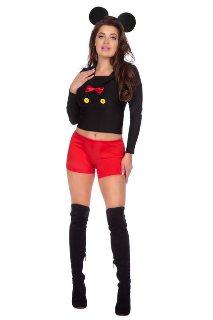 Matrozenpak Dames Mickey Mouse 2 delig van Wilbers & Wilbers koop je bij Partywinkel