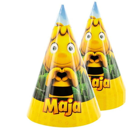 Maya De Bij Feesthoedjes 10st van VDV Benefit koop je bij Partywinkel