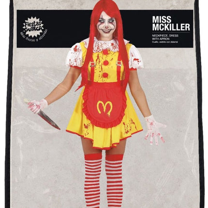 Mc Killer Halloween Kostuum Dames van Fiestas Guirca koop je bij Partywinkel
