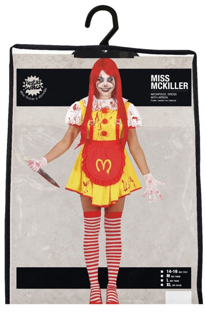 Mc Killer Halloween Kostuum Dames van Fiestas Guirca koop je bij Partywinkel