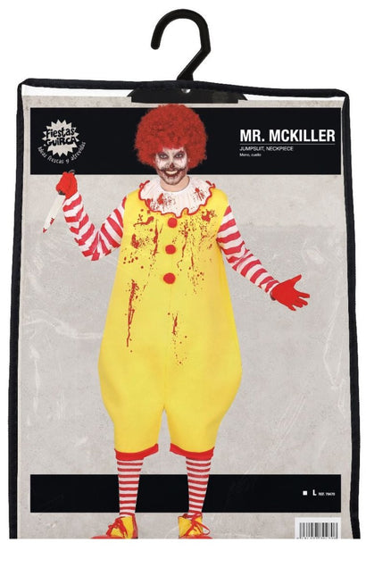 Mc Killer Halloween Kostuum Heren L van Fiestas Guirca koop je bij Partywinkel