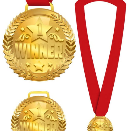 Medaille Winnaar van Fiestas Guirca koop je bij Partywinkel