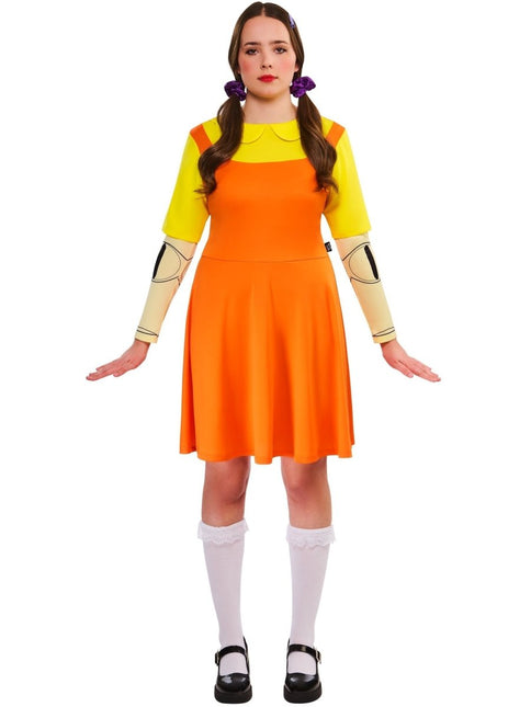 Meisjespop Squid Game van Rubies koop je bij Partywinkel