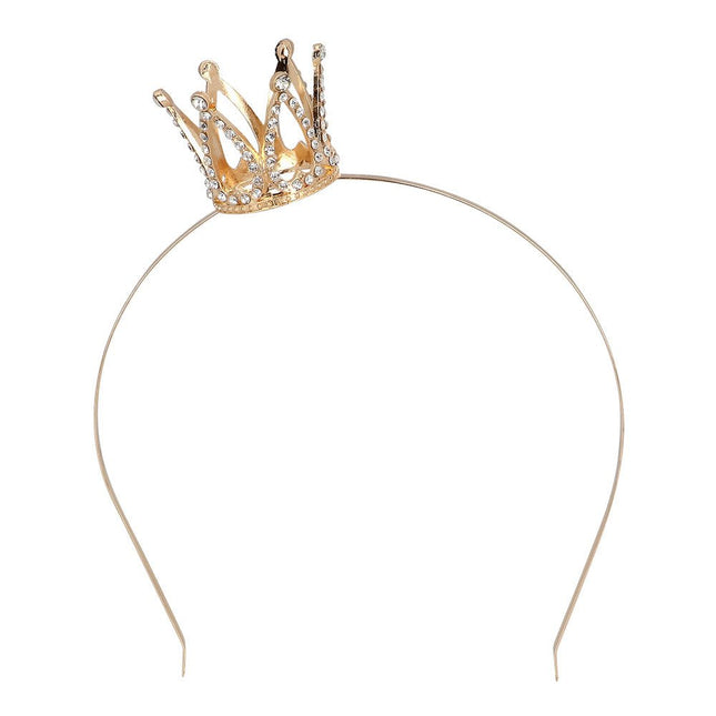 Metalen diadeem Kroon Esther van Boland koop je bij Partywinkel