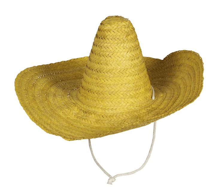 Mexicaanse Hoed Geel van Fiestas Guirca koop je bij Partywinkel