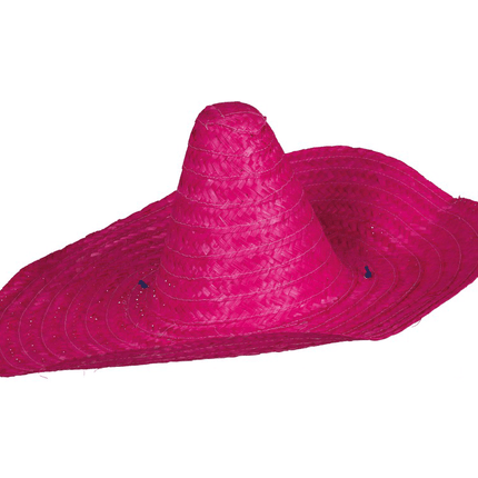 Mexicaanse Hoed Roze van Fiestas Guirca koop je bij Partywinkel