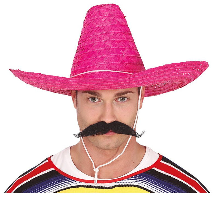 Mexicaanse Hoed Roze van Fiestas Guirca koop je bij Partywinkel