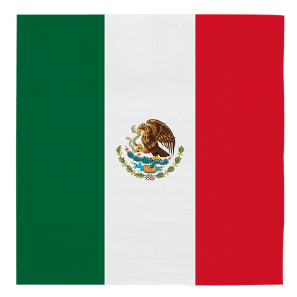 Mexico Servetten 33cm 20st van WeFiesta koop je bij Partywinkel