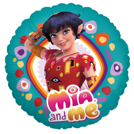 Mia And Me Round Empty Helium Balloon, 45 cm