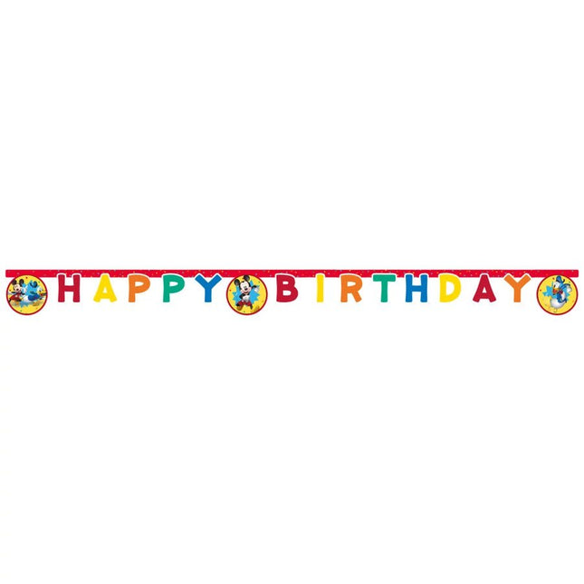Mickey Mouse Letterslinger Jump Into Fun 2m van Procos koop je bij Partywinkel